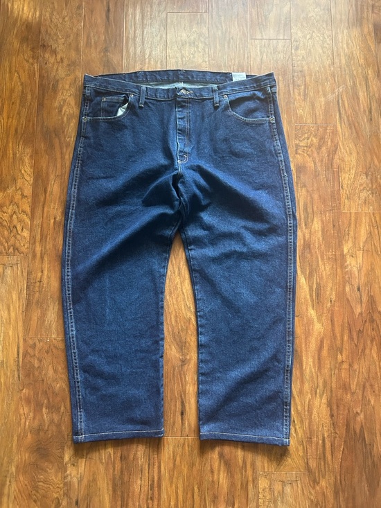 Wrangler Other - Wrangler Men's Relaxed Fit Dark Blue Denim Jeans